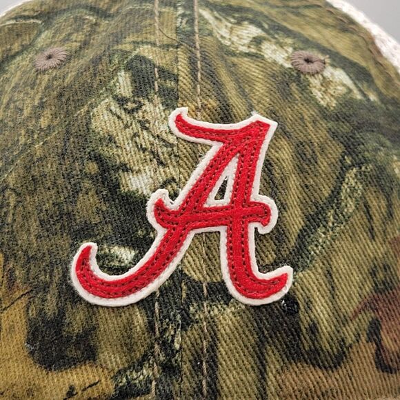 Alabama Crimson Tide Mens Womens Trucker Hat Zephyr Mesh Back Camo Snapback SEC - Picture 8 of 10
